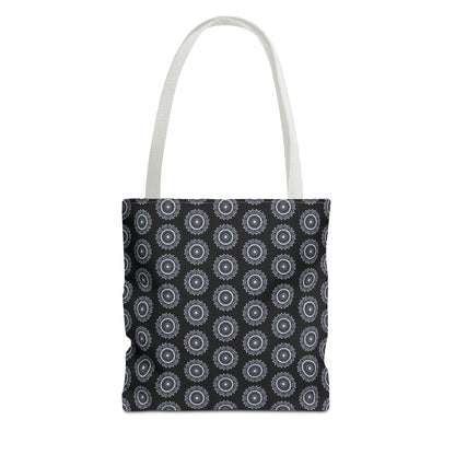 MAYA Cymatic Aop Customisable Tote Bag (Black)