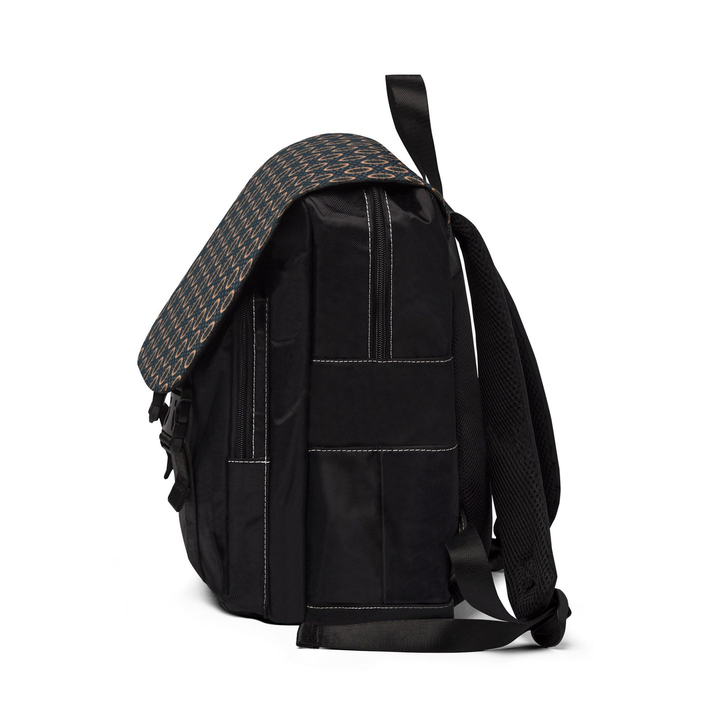 BLKSUN Cymatic AOP Casual Shoulder Backpack