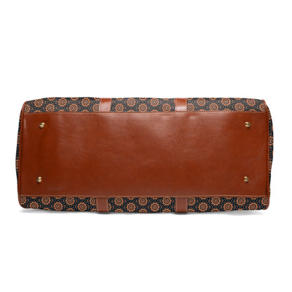 417 Cymatic Aop Waterproof Pu Travel Bag
