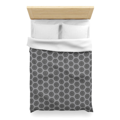 "MAYA" Cymatic Duvet Cover (Grey) - Housewarming