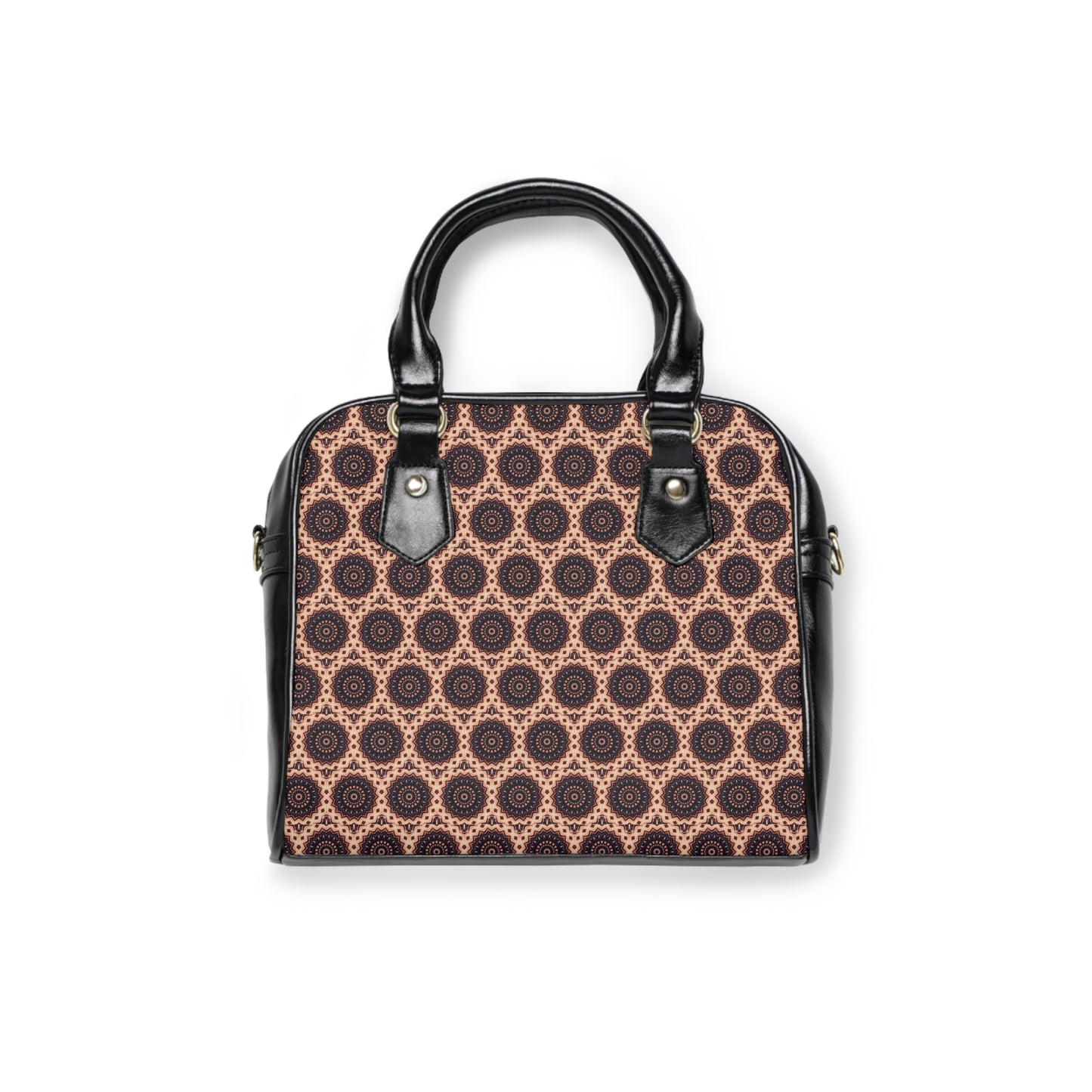 TRIBAL Cymatic Aop Pu Shoulder Handbag