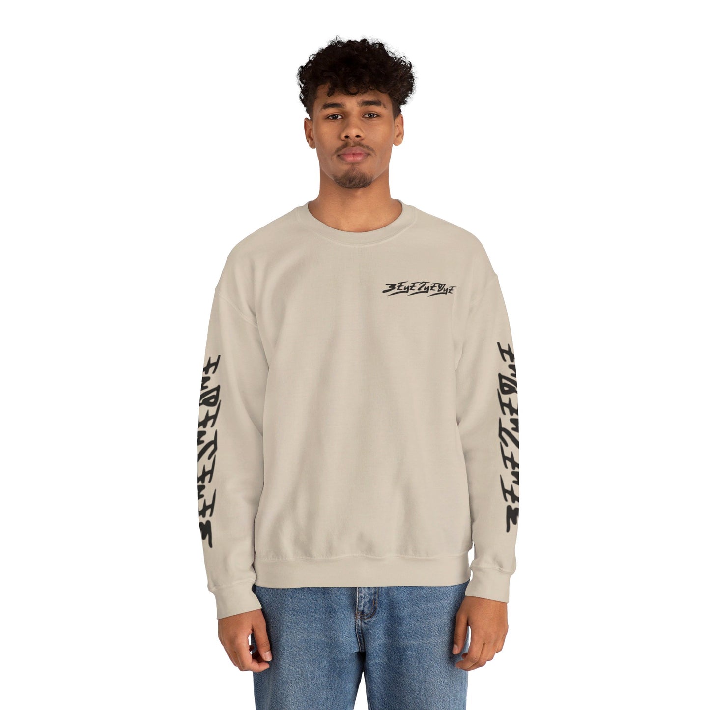 Men's 3ETD Print Crewneck Sweatshirt