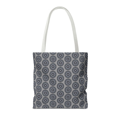 MAYA Cymatic Aop Customisable Tote Bag (Grey)