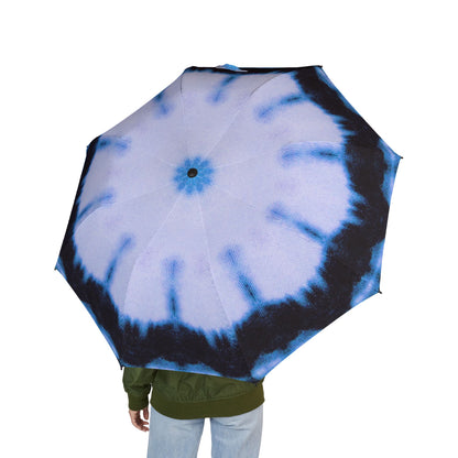 SNWFLK Semi-Automatic Foldable Umbrella