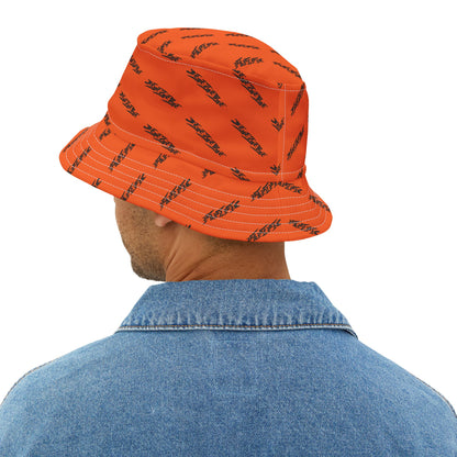 3EyeTyeDye AOP Bucket Hat (Orange)