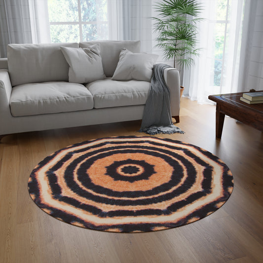 Kaleido47 Cymatic Round Rug (EYECEE)