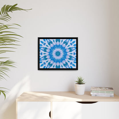 "E-VEIL EYE" Matte Canvas, Black Frame