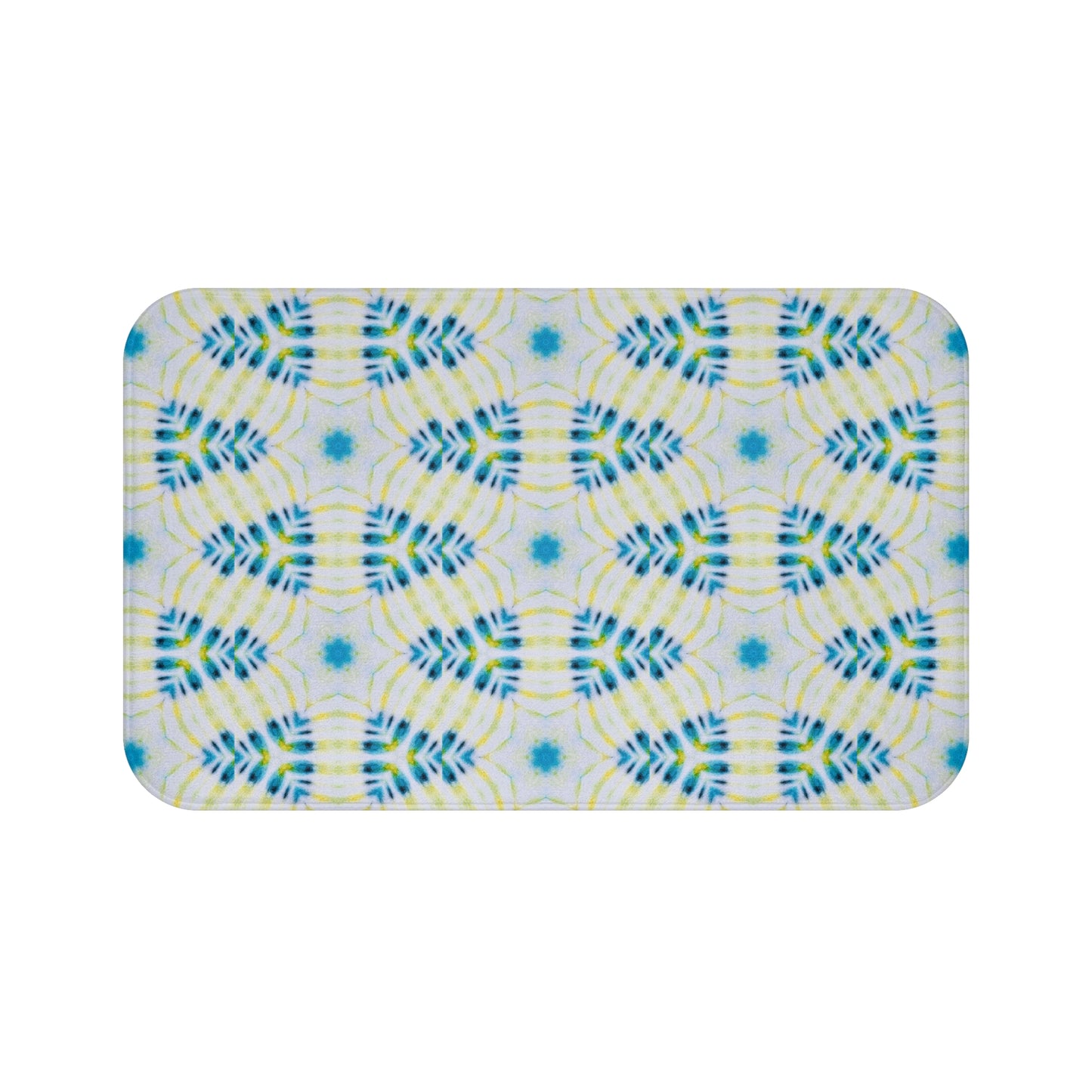 "CYMANTIQUE" Cymatic Print Bath Mat