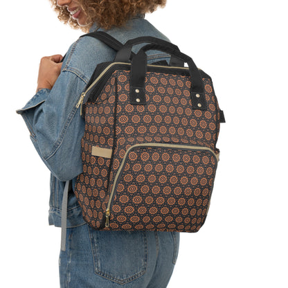 417 Cymatic AOP Multifunctional Backpack