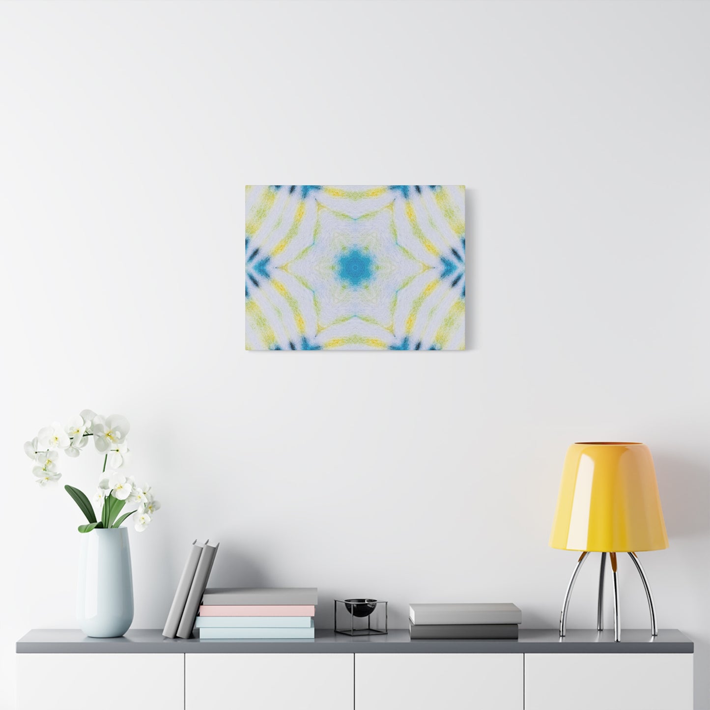 "CYMANTIQUE" Cymatic Canvas Art Print - Stretched Matte 1.25" Gallery Wrap