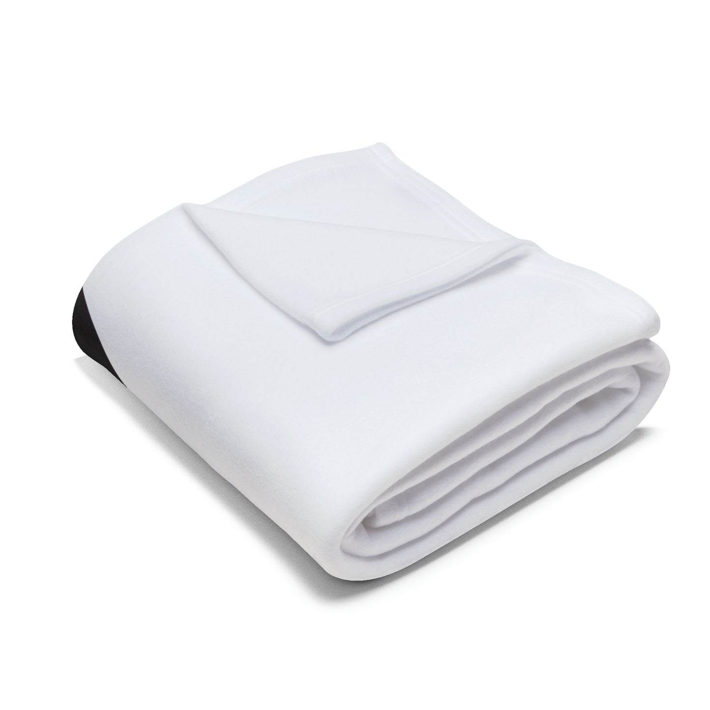 MAYA Cymatic Prt Arctic Fleece Blanket (White)