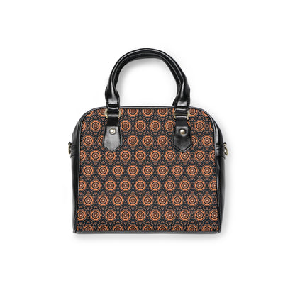 417 Cymatic Aop Pu Shoulder Handbag