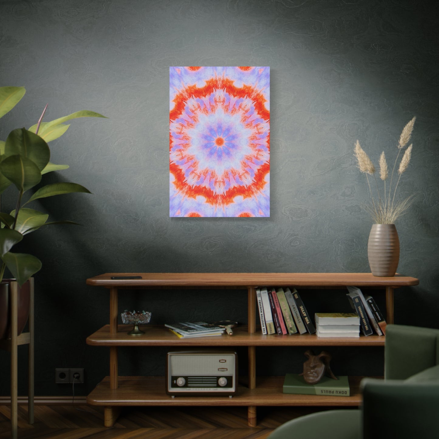 "NEBU" Cymatic Canvas Art Print - Stretched Matte 1.25" Gallery Wrap