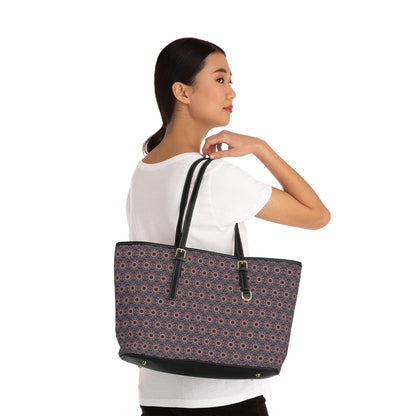 A-BYSS Cymatic Aop Pu Leather Shoulder Bag