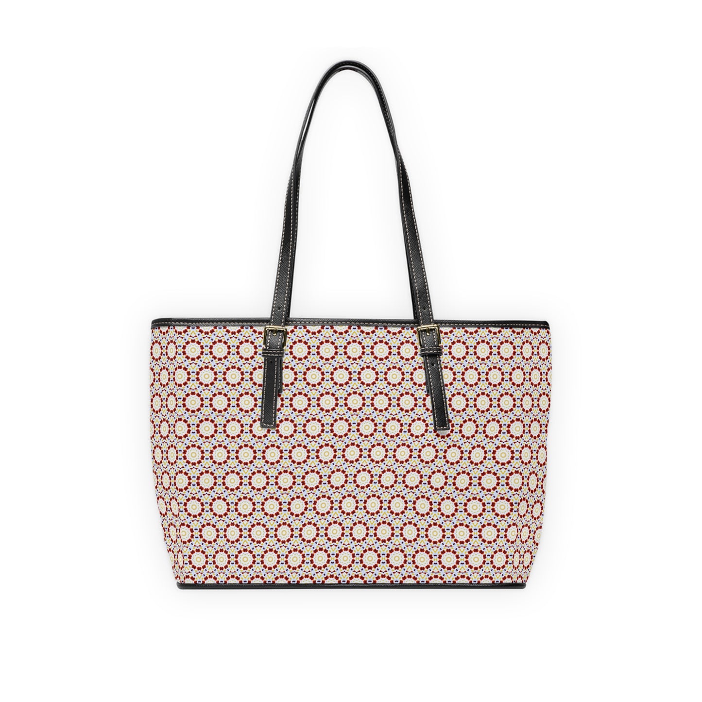 MOSAIC Cymatic Aop Pu Leather Shoulder Bag