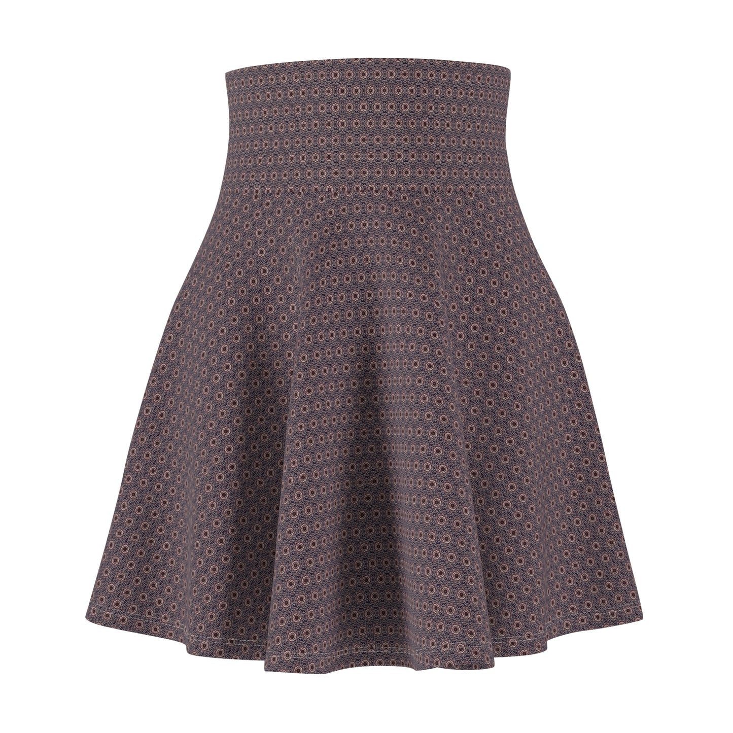 Women's Cymatic AOP Skater Skirt (A-BYSS)