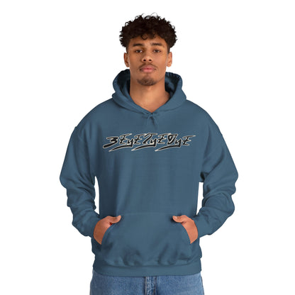 Men's 3ETD Noir "417" Cymatic Print Hoodie