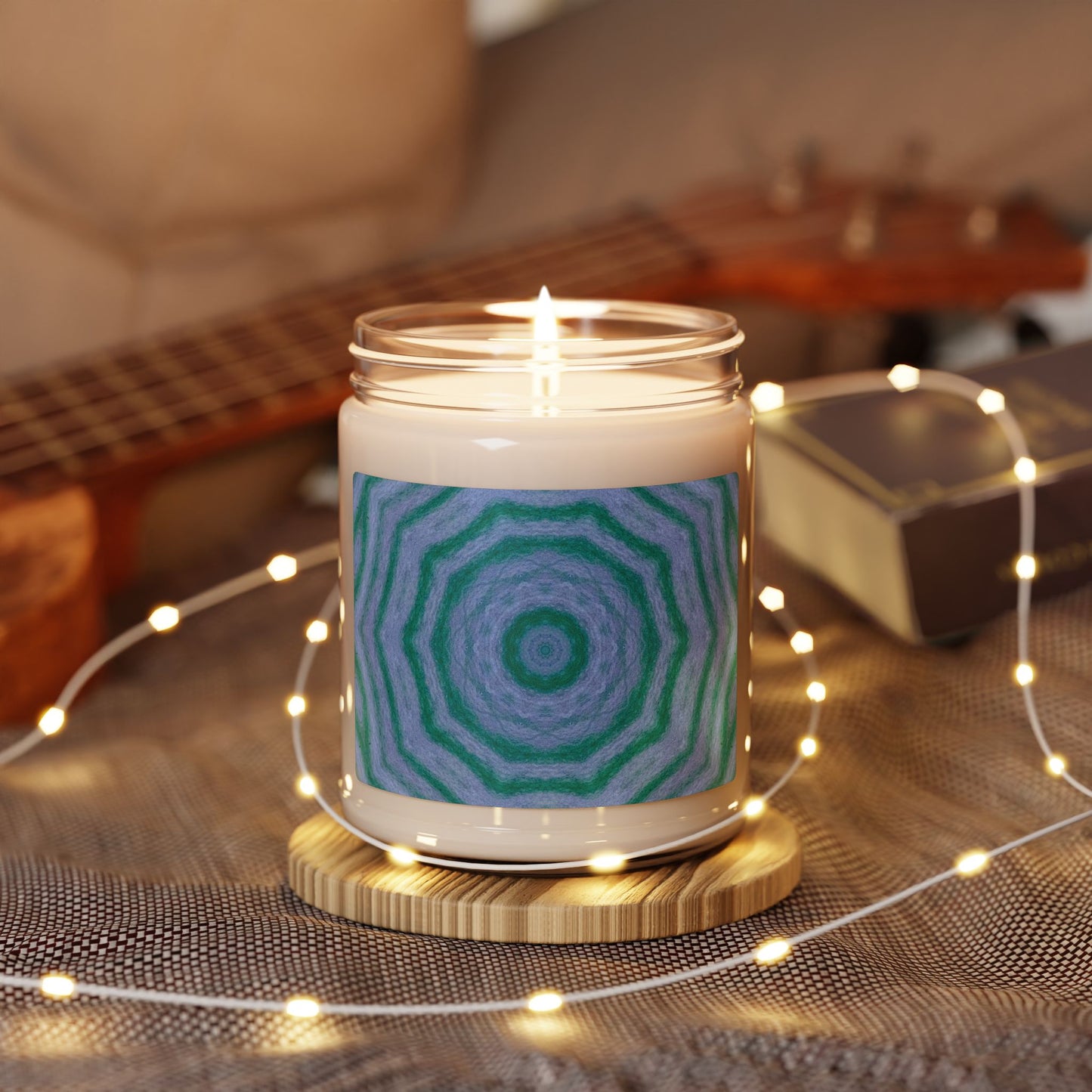 "GR33N3RY" Scented Soy Candle