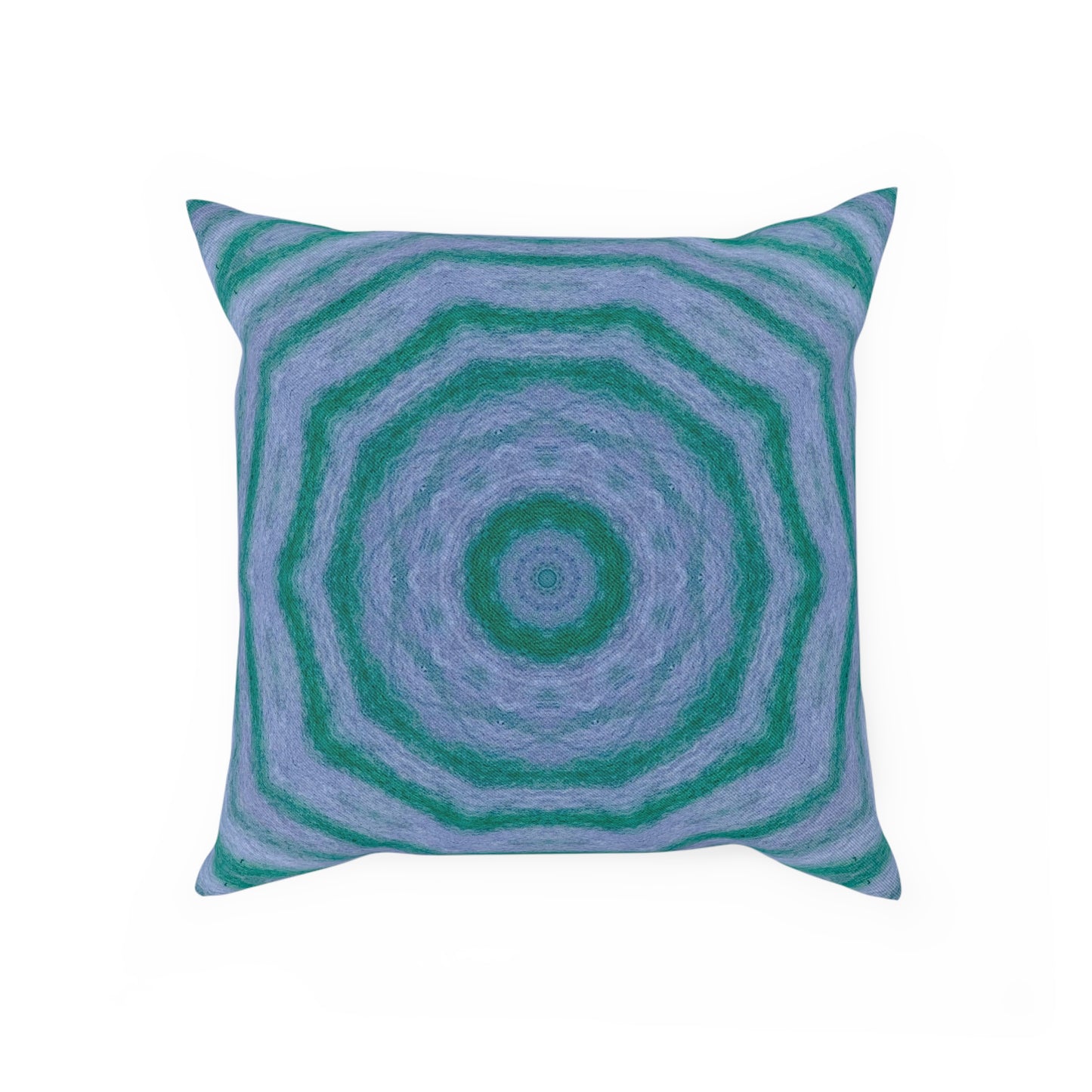GR33N3RY Cymatic Print Cushion