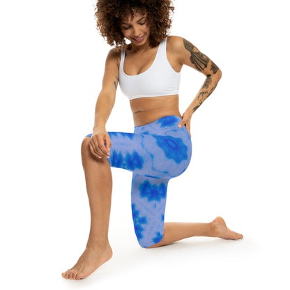 Women's "BLU3DR3AM" Capri Leggings