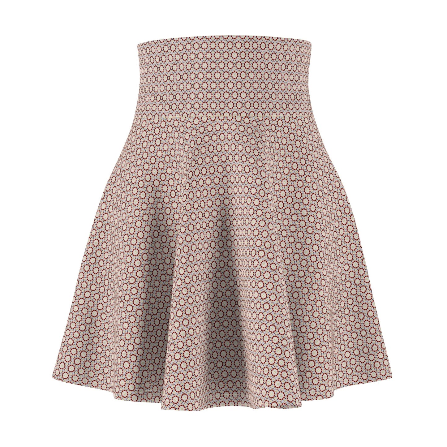 Women's Cymatic AOP Skater Skirt (MOSAIC)