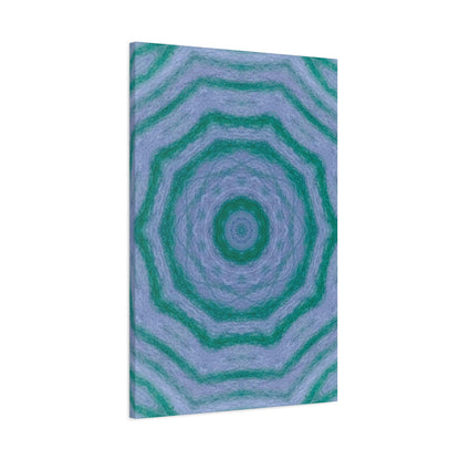 "GR33N3RY" Canvas Art Print - Stretched Matte 1.25" Gallery Wrap