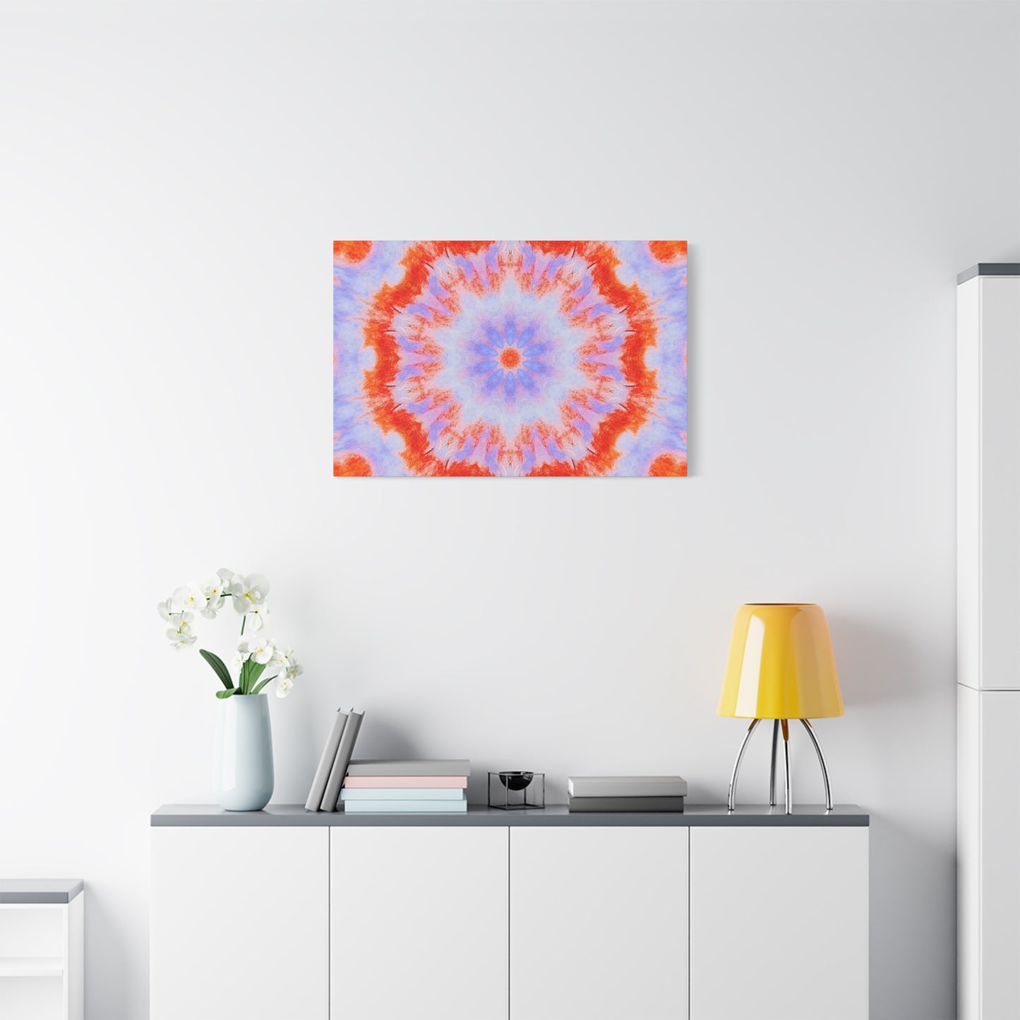 "NEBU" Cymatic Canvas Art Print - Stretched Matte 1.25" Gallery Wrap