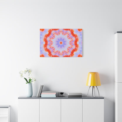 "NEBU" Cymatic Canvas Art Print - Stretched Matte 1.25" Gallery Wrap