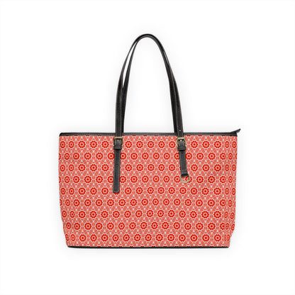 SACRAL Cymatic Aop Pu Leather Shoulder Bag