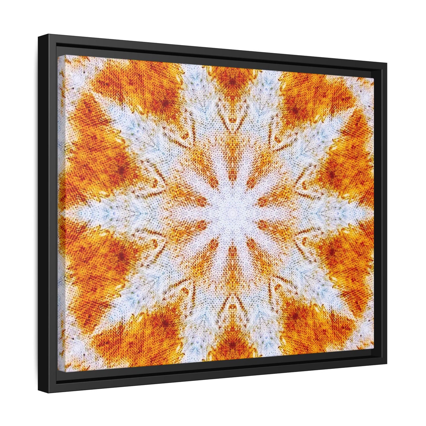 "SOL" Matte Canvas, Black Frame