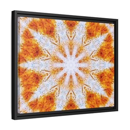 "SOL" Matte Canvas, Black Frame