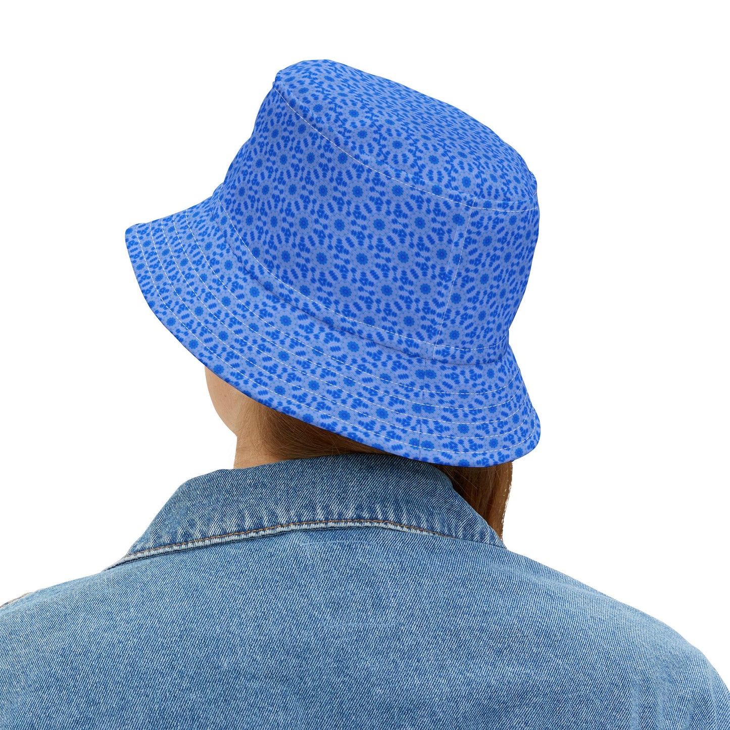 BLU3DR3AM Cymatic AOP Bucket Hat