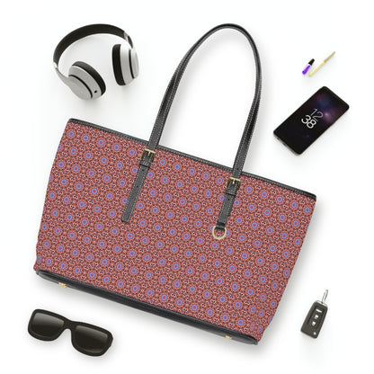 DECA Cymatic Aop Pu Leather Shoulder Bag