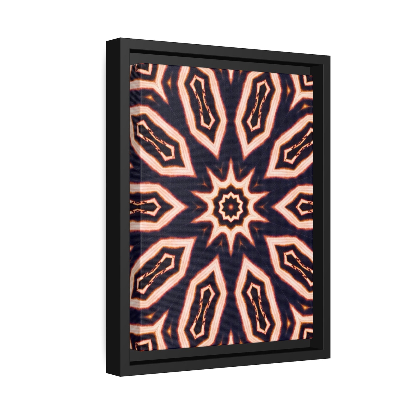 "E-CLPS" Matte Canvas, Black Frame