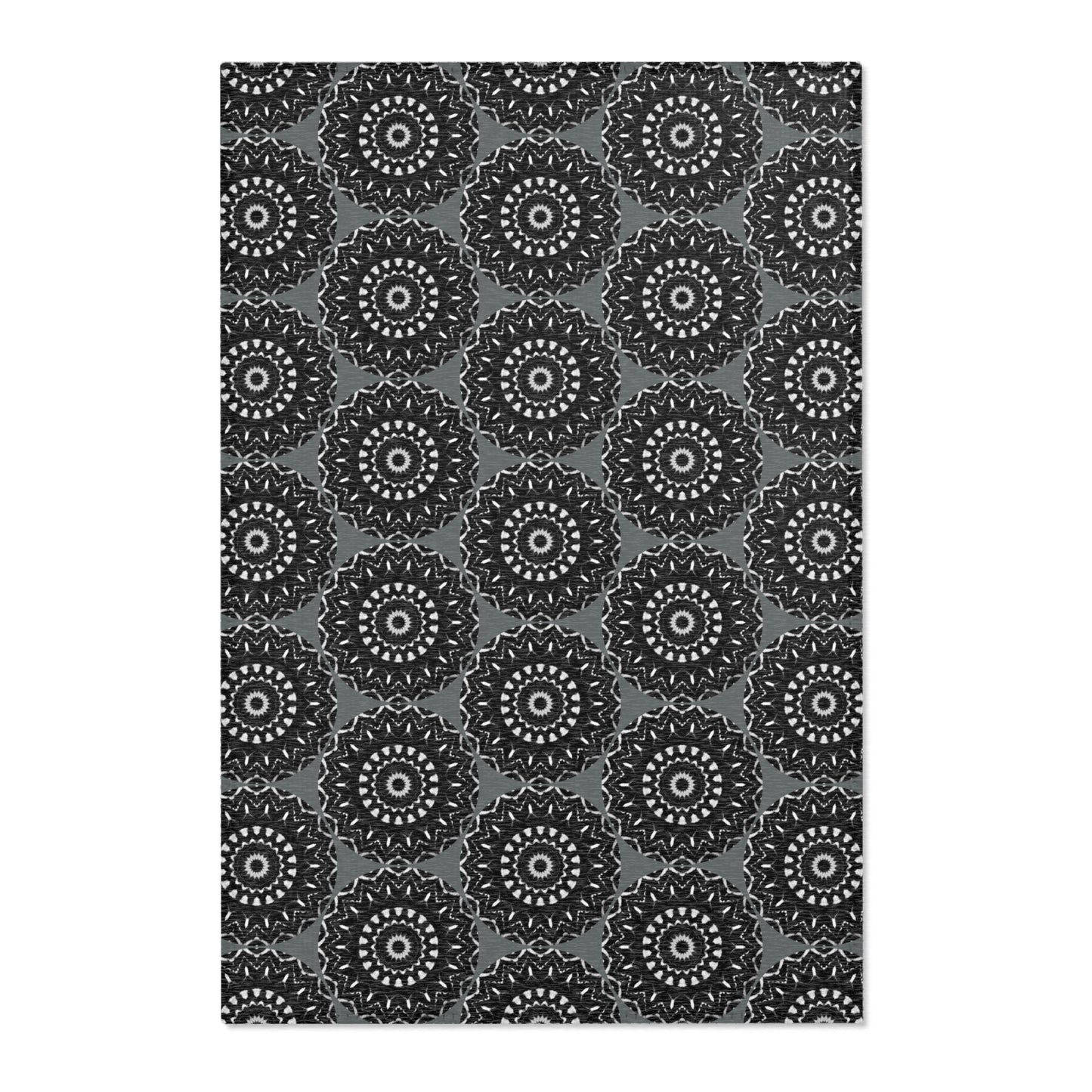 TRIBAL Cymatic Area Rug (Dark Grey) - Modern Home Decor