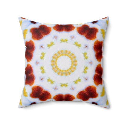 "MOSAIC" Cymatic Print Square Cushion