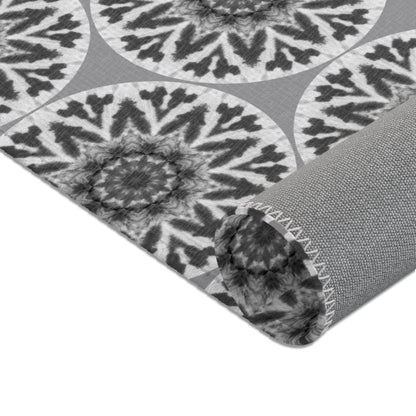 GETA Cymatic Area Rug (Grey) - Modern Home Decor