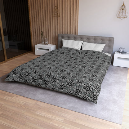 "E-VEIL EYE" Cymatic Duvet Cover (Dark Grey) - Housewarming