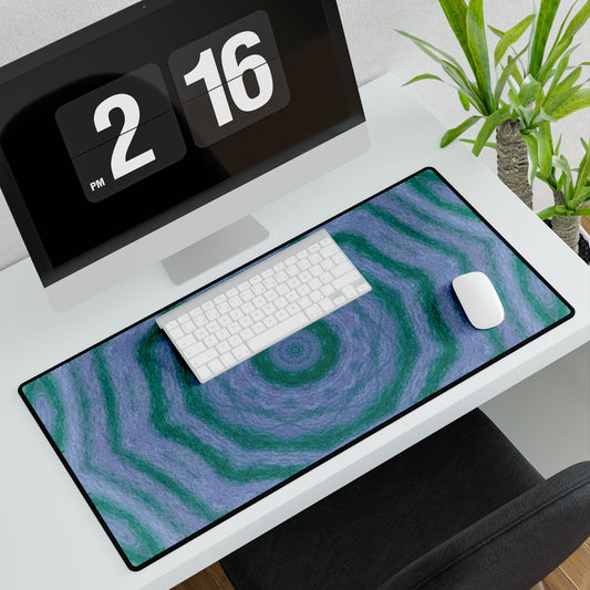 "GR33N3RY" Cymatic Desk Mat