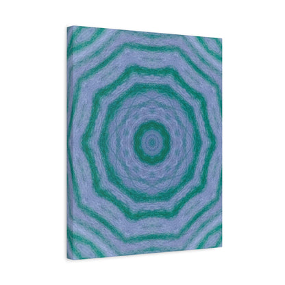 "GR33N3RY" Canvas Art Print - Stretched Matte 1.25" Gallery Wrap