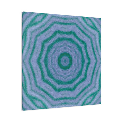 "GR33N3RY" Canvas Art Print - Stretched Matte 1.25" Gallery Wrap