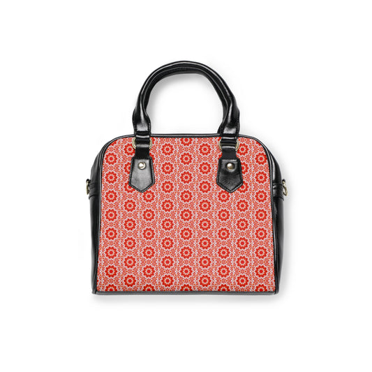 SACRAL Cymatic Aop Pu Shoulder Handbag