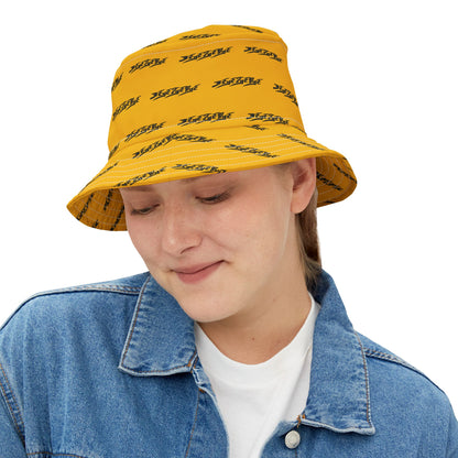 3EyeTyeDye AOP Bucket Hat (Yellow)