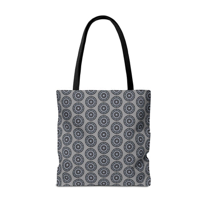 MAYA Cymatic Aop Customisable Tote Bag (Grey)