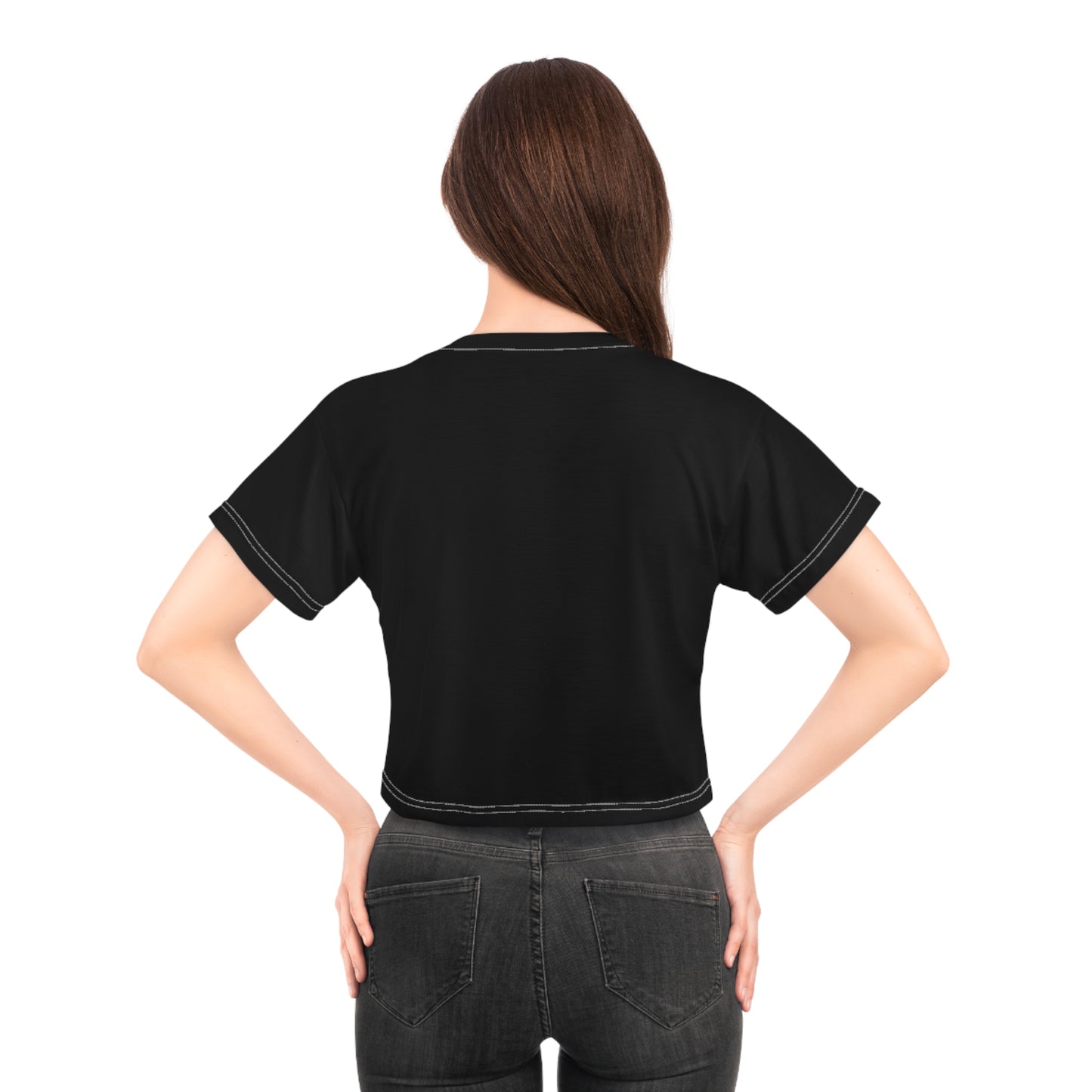 Women's K47 Prt Crop T Shirt [VESI-2]