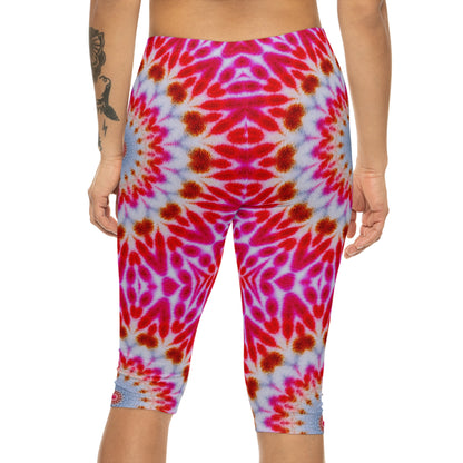 Women's "COM.PL3X" Capri Leggings