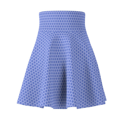 Women's Cymatic AOP Skater Skirt (LOTUS)