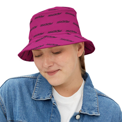 3EyeTyeDye AOP Bucket Hat (Pink)