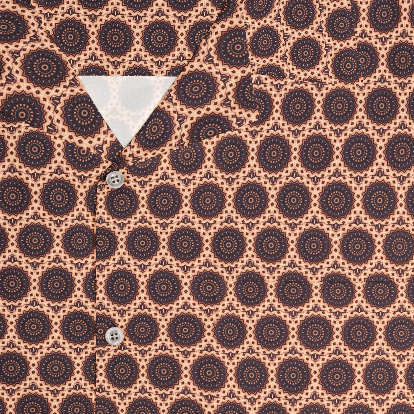 Men's TRIBAL Cymatic AOP Boxy Hawaiian Shirt