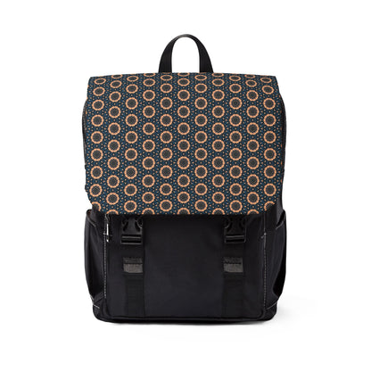 BLKSUN Cymatic AOP Casual Shoulder Backpack